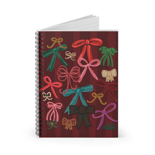 Bows on Berry • Spiral Notebook