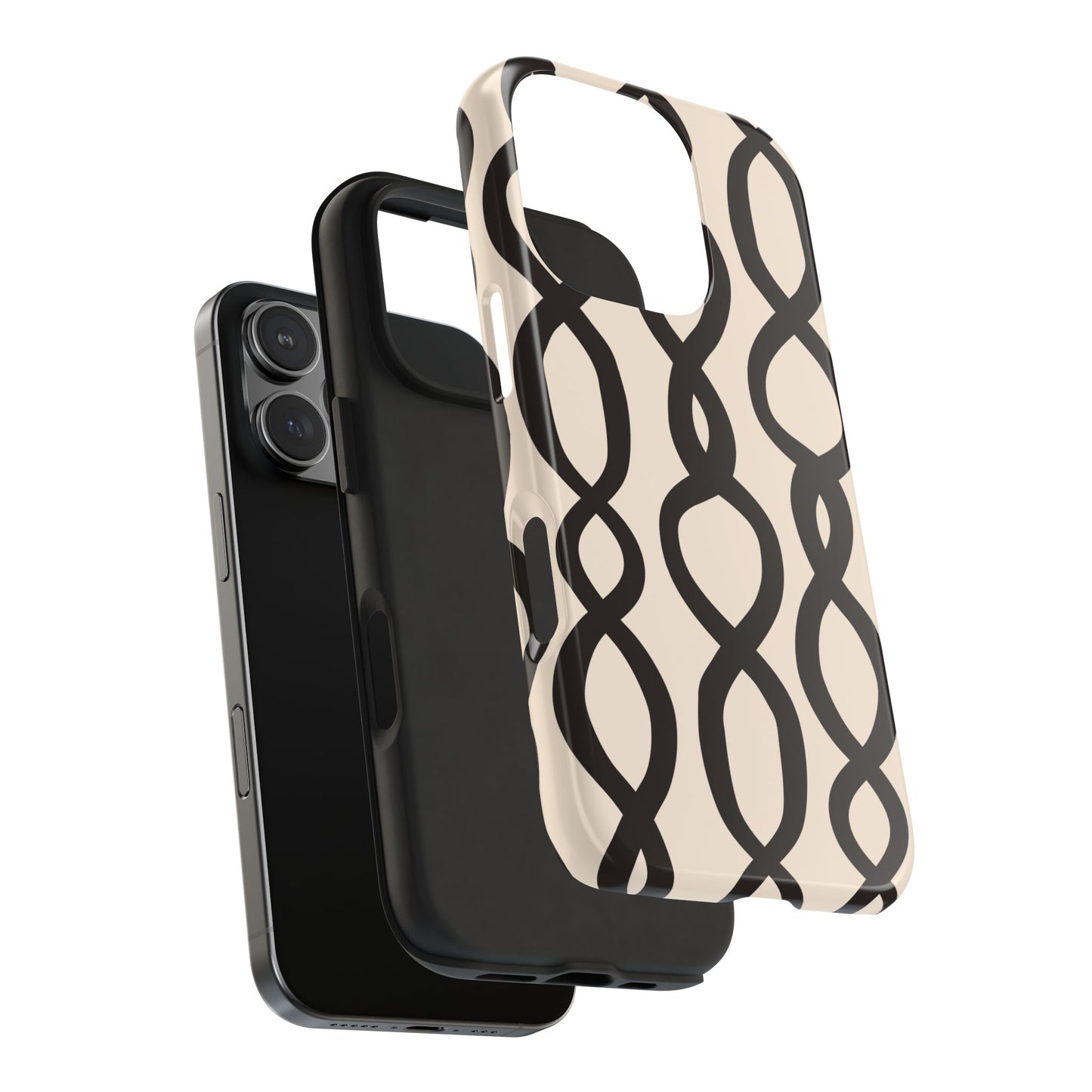 Tough Phone Case • Gypsy (Black/Ivory)