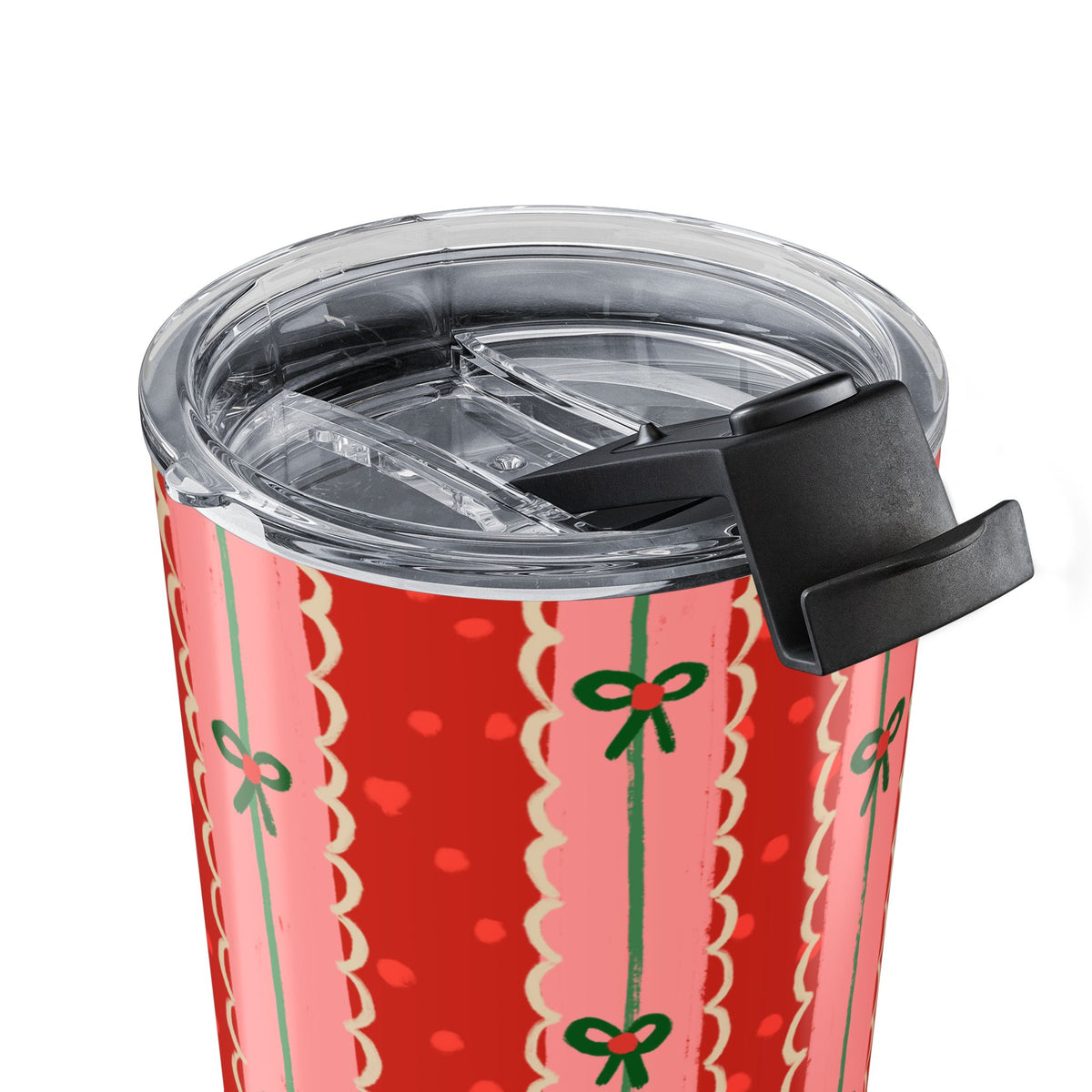 Coquette Red Stripe Tumbler