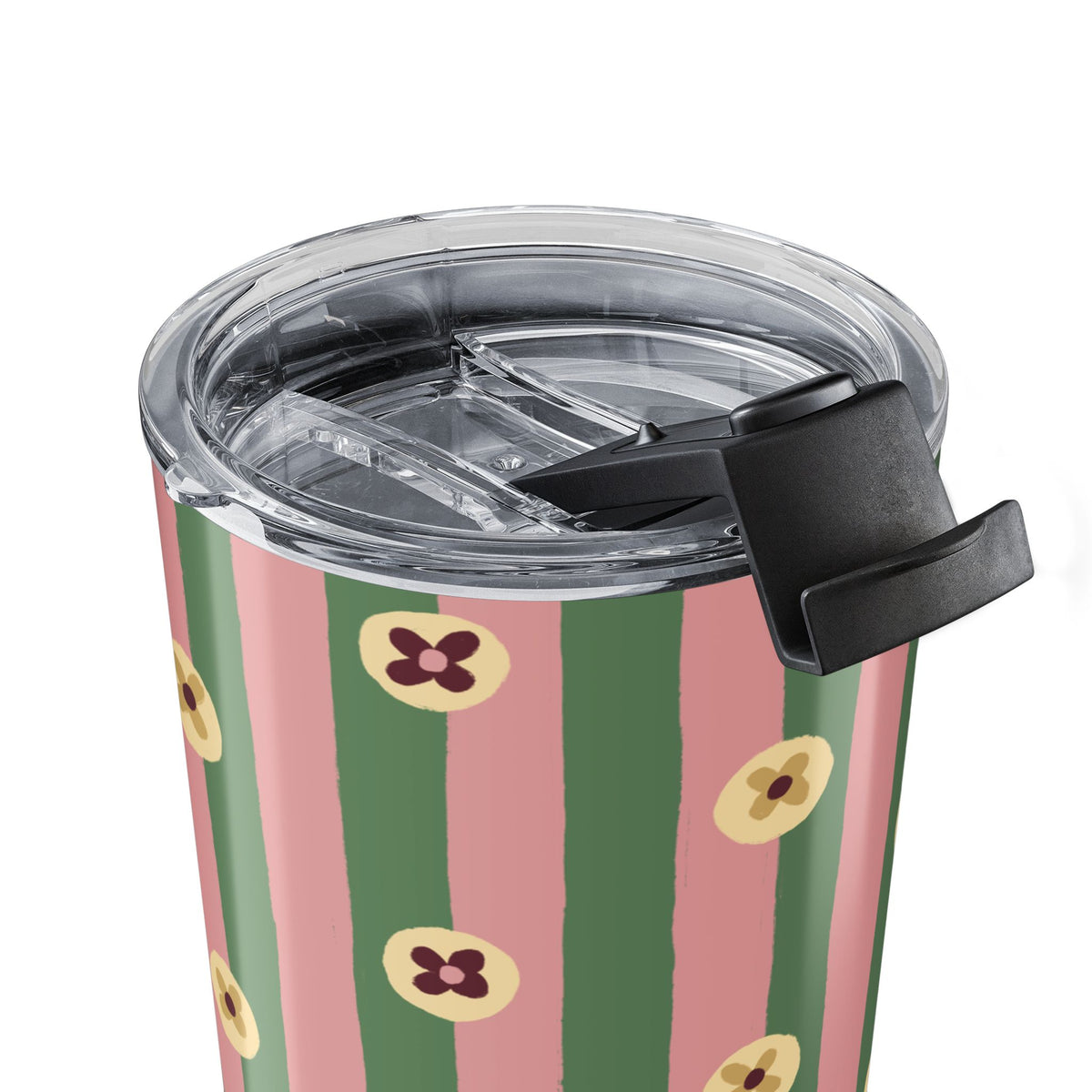 Pajama Stripe Green Tumbler