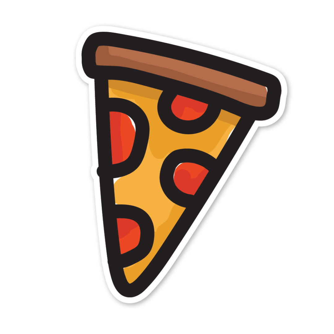 Pizza Waterproof Vinyl Sticker