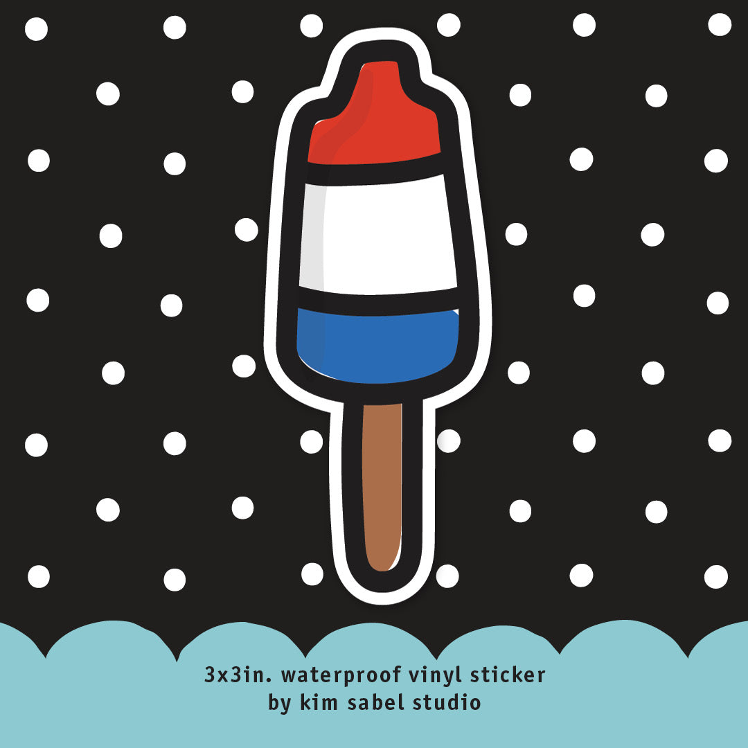 Bomb Popsicle Waterproof Vinyl Sticker