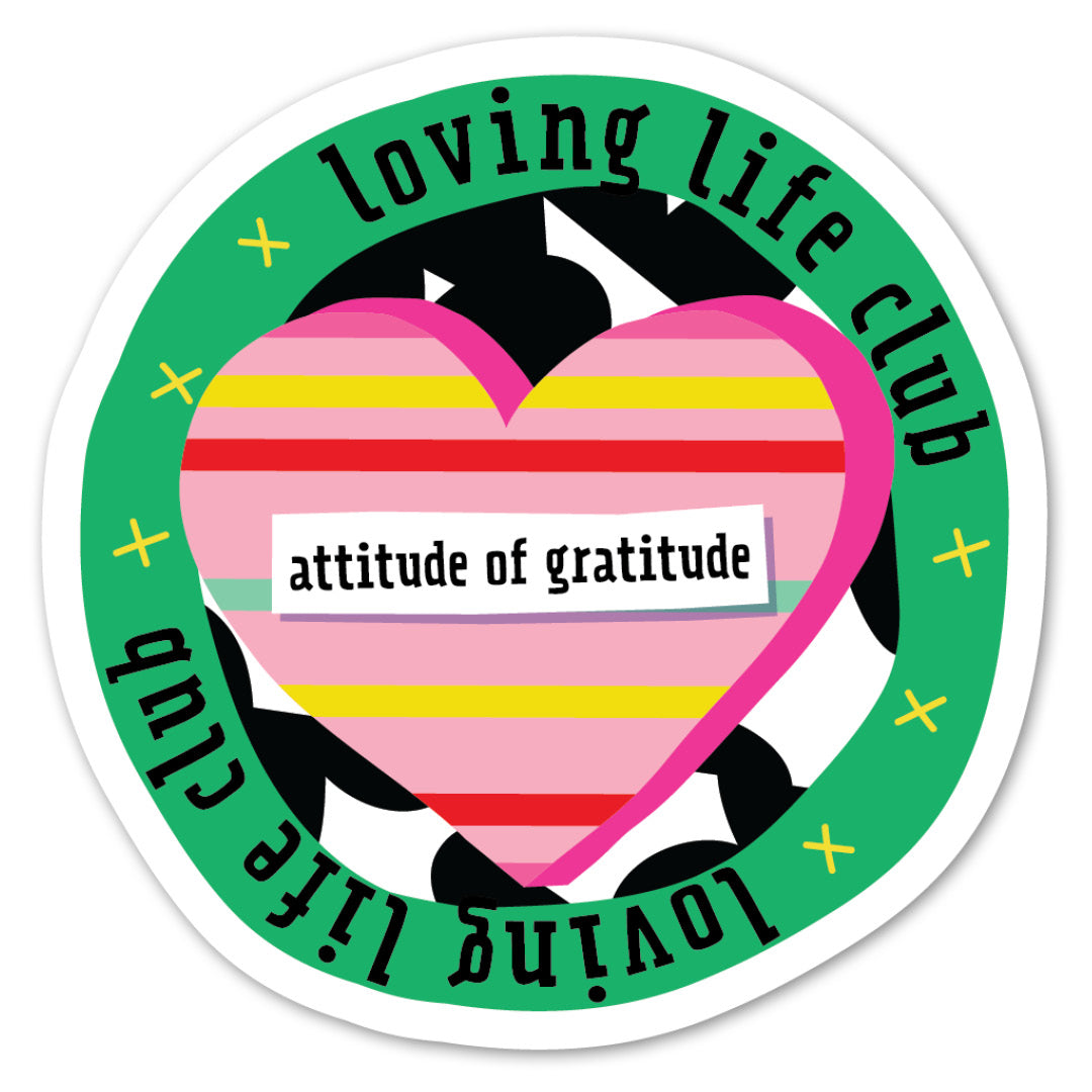 Loving Life Club Waterproof Vinyl Sticker