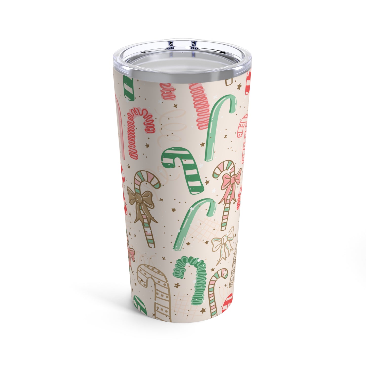 Cozy Candy Canes Tumbler