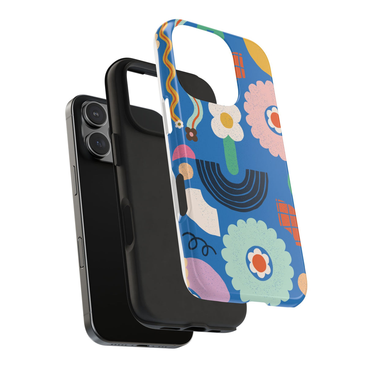 Tough Phone Case • Playground on Blue