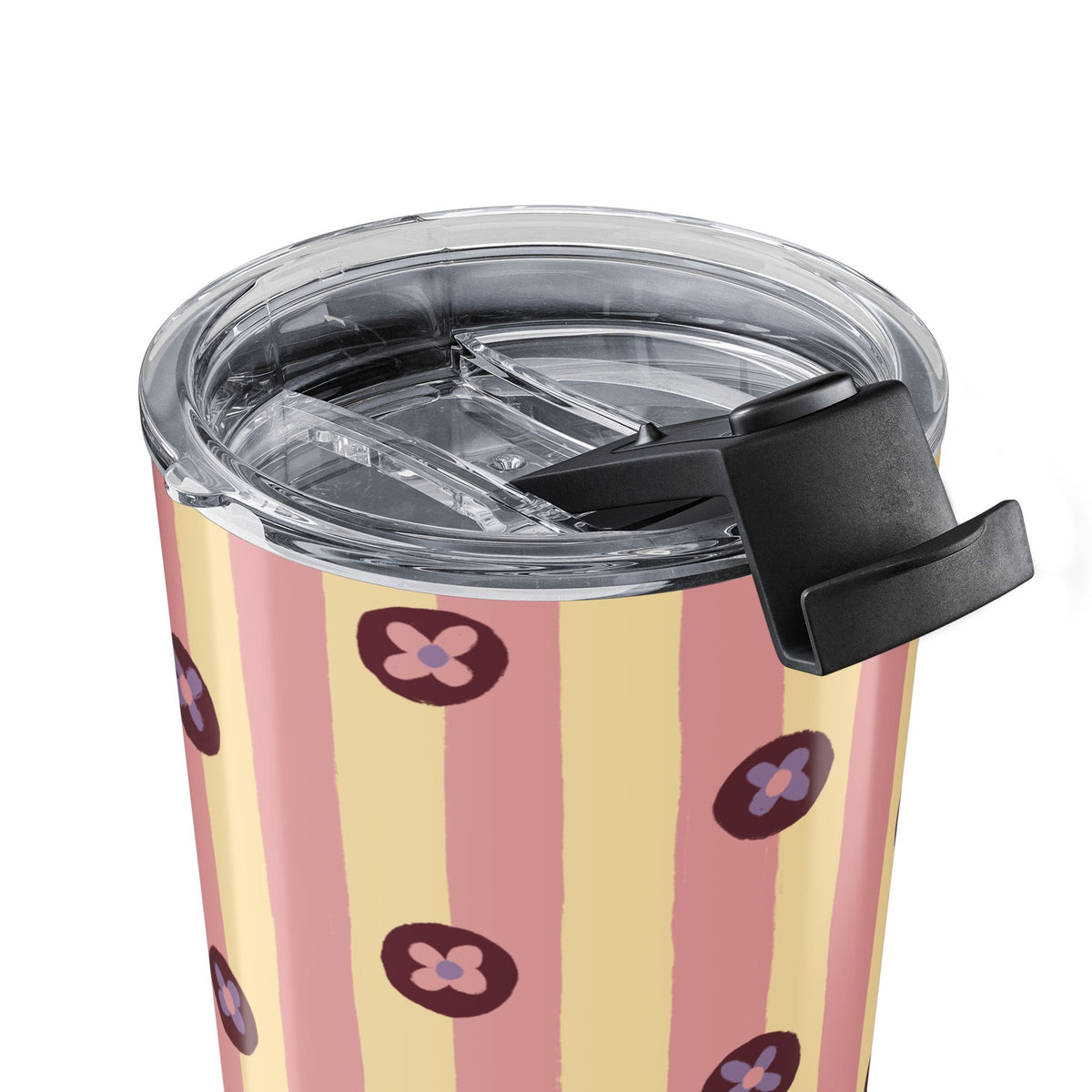 Pajama Stripe Pink Tumbler