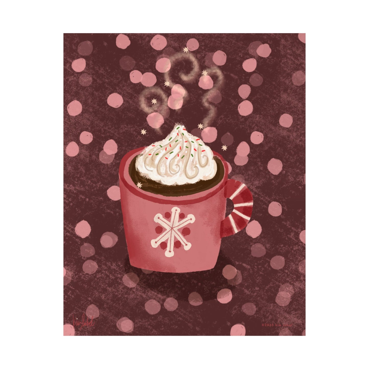 Art Print 8x10 • Cozy Cocoa