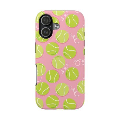 Tough Phone Case • Tennis in Pink