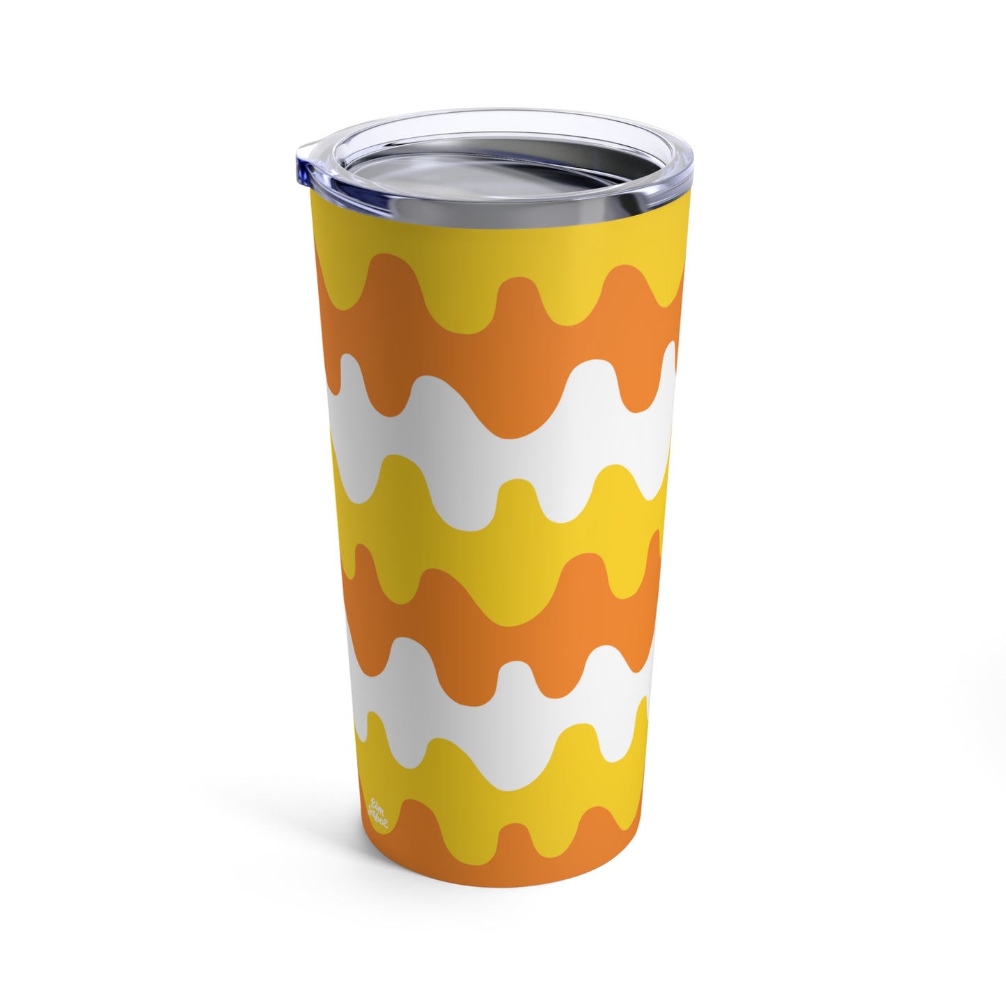 Candy Corn Wave Tumbler