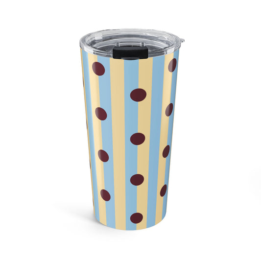 Pajama Stripe Blue Tumbler