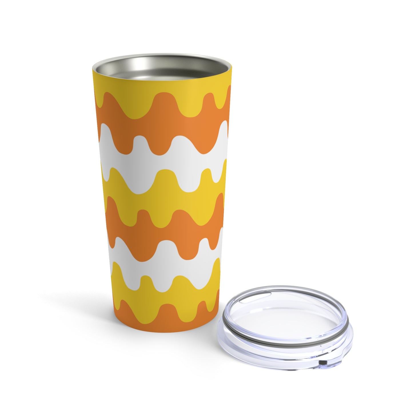 Candy Corn Wave Tumbler