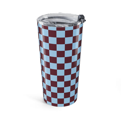 Checkers in Sky Tumbler