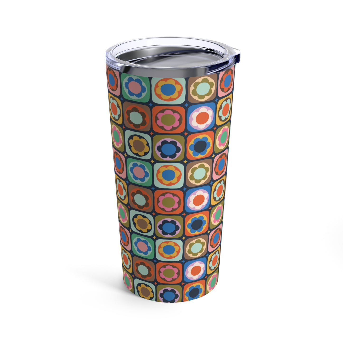 Flower Quilt Tumbler