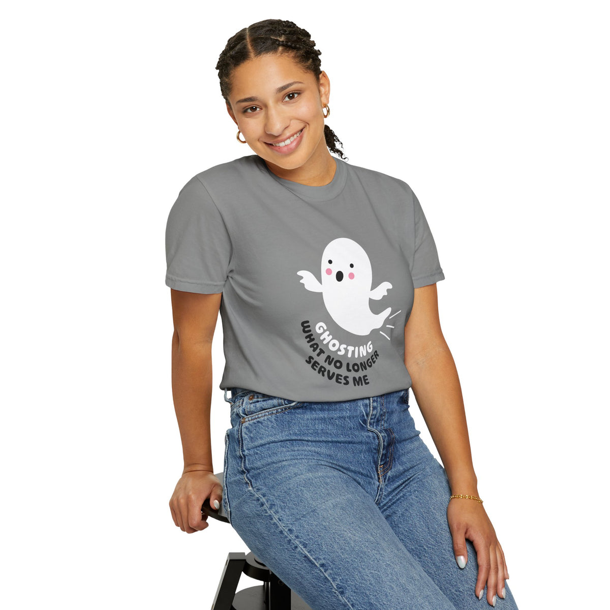 Ghosting What No Longer Serves Me - Halloween T-Shirt