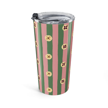 Pajama Stripe Green Tumbler