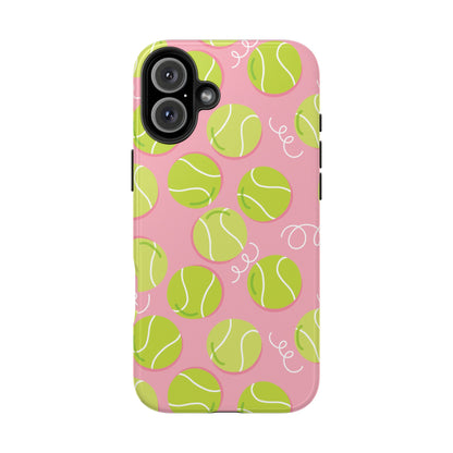 Tough Phone Case • Tennis in Pink