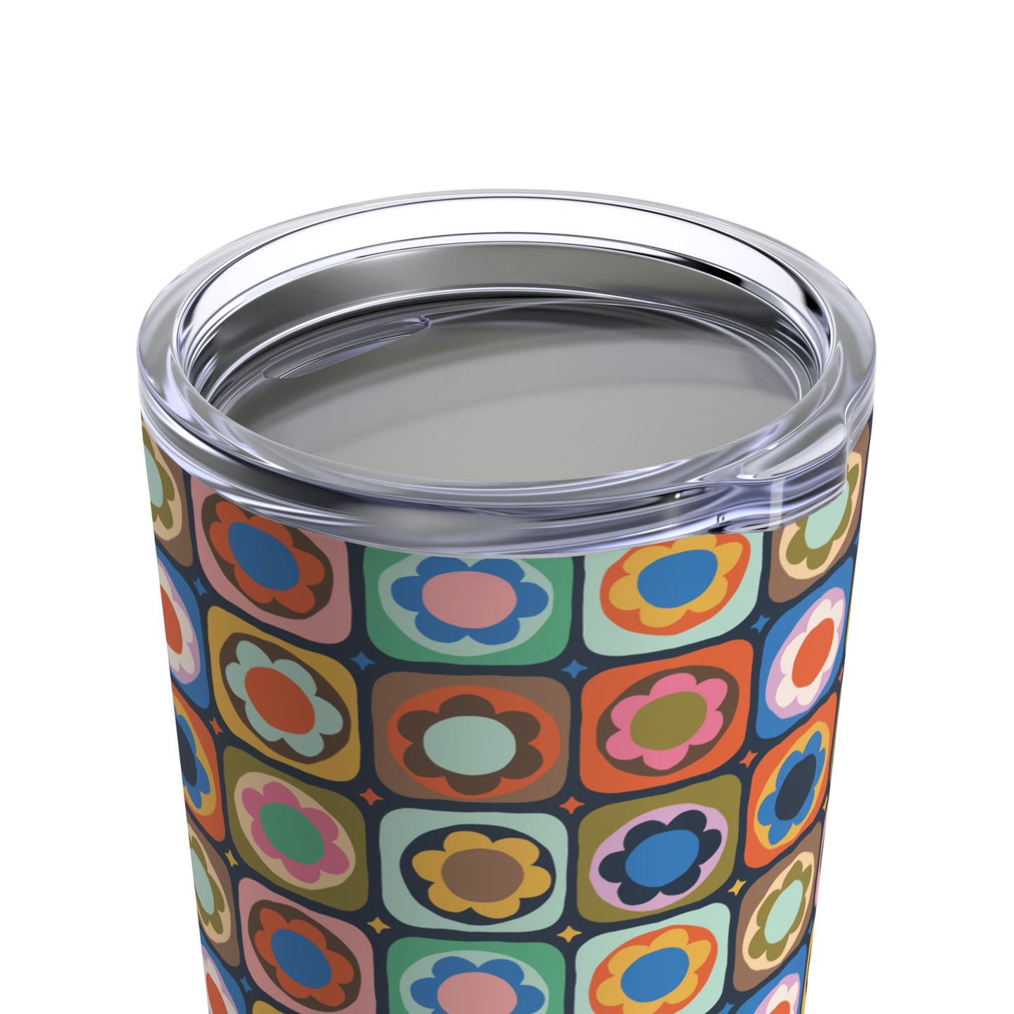 Flower Quilt Tumbler