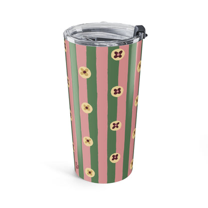 Pajama Stripe Green Tumbler