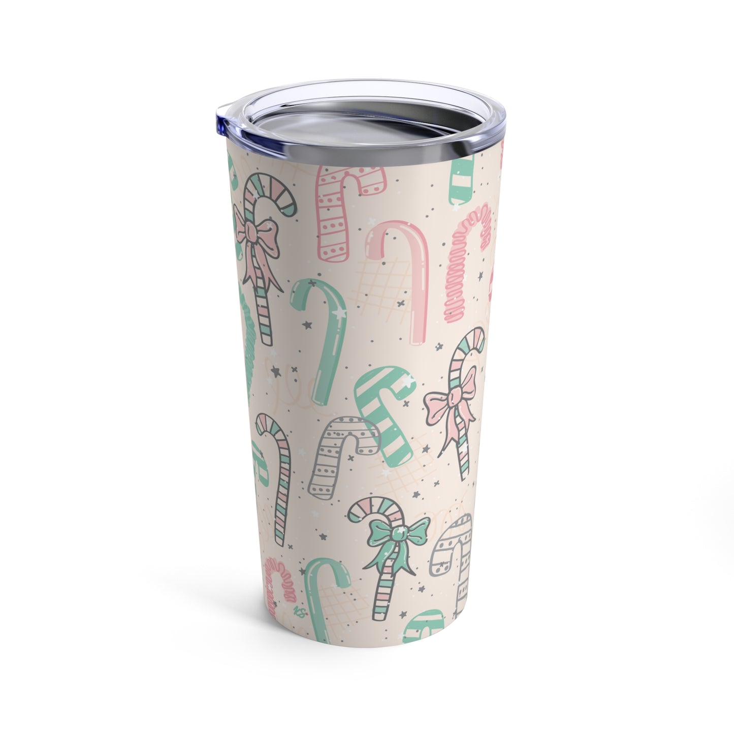 Candy Cane Pastel Tumbler