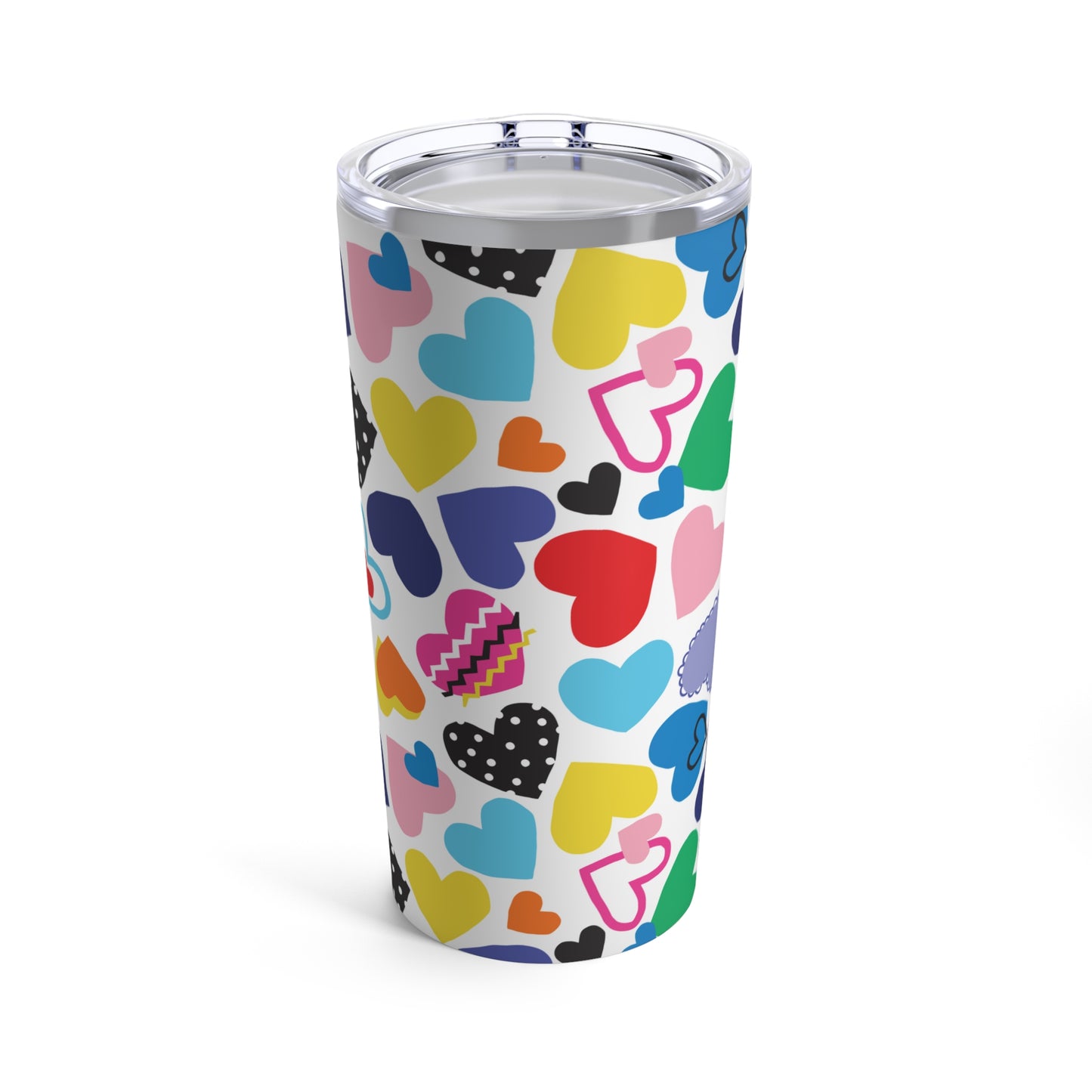 Heart Collage Tumbler