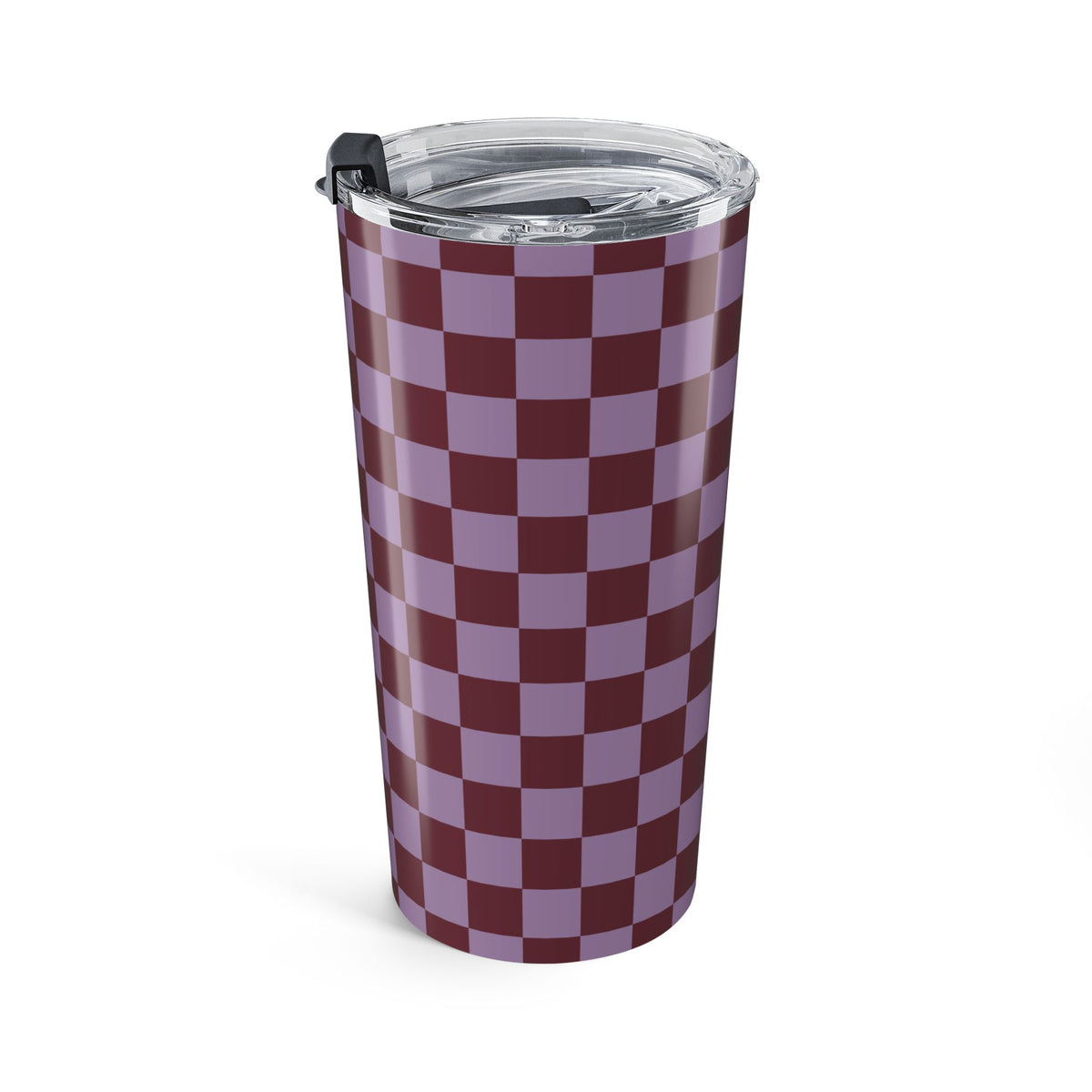 Checkers in Grape Tumbler