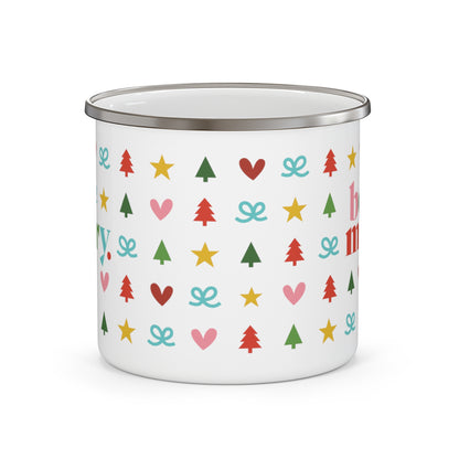 Cheerful Charms • Enamel Camping Mug