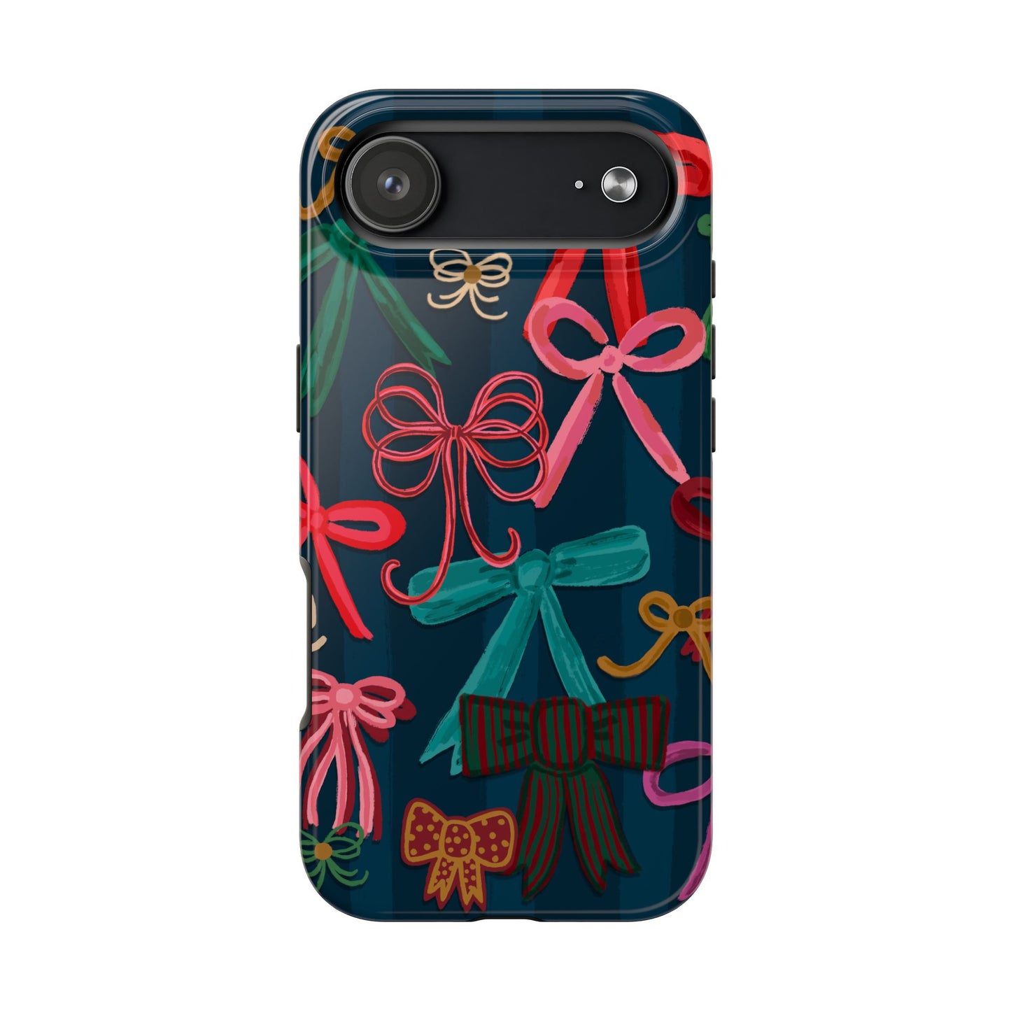 Tough Phone Case • Bows on Navy