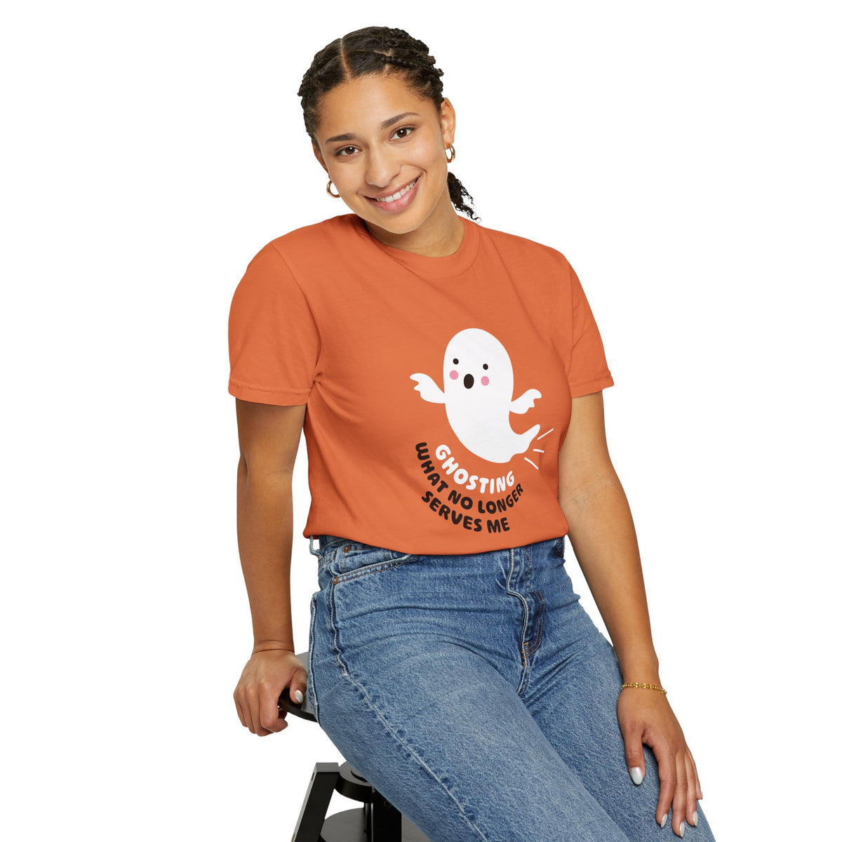 Ghosting What No Longer Serves Me - Halloween T-Shirt