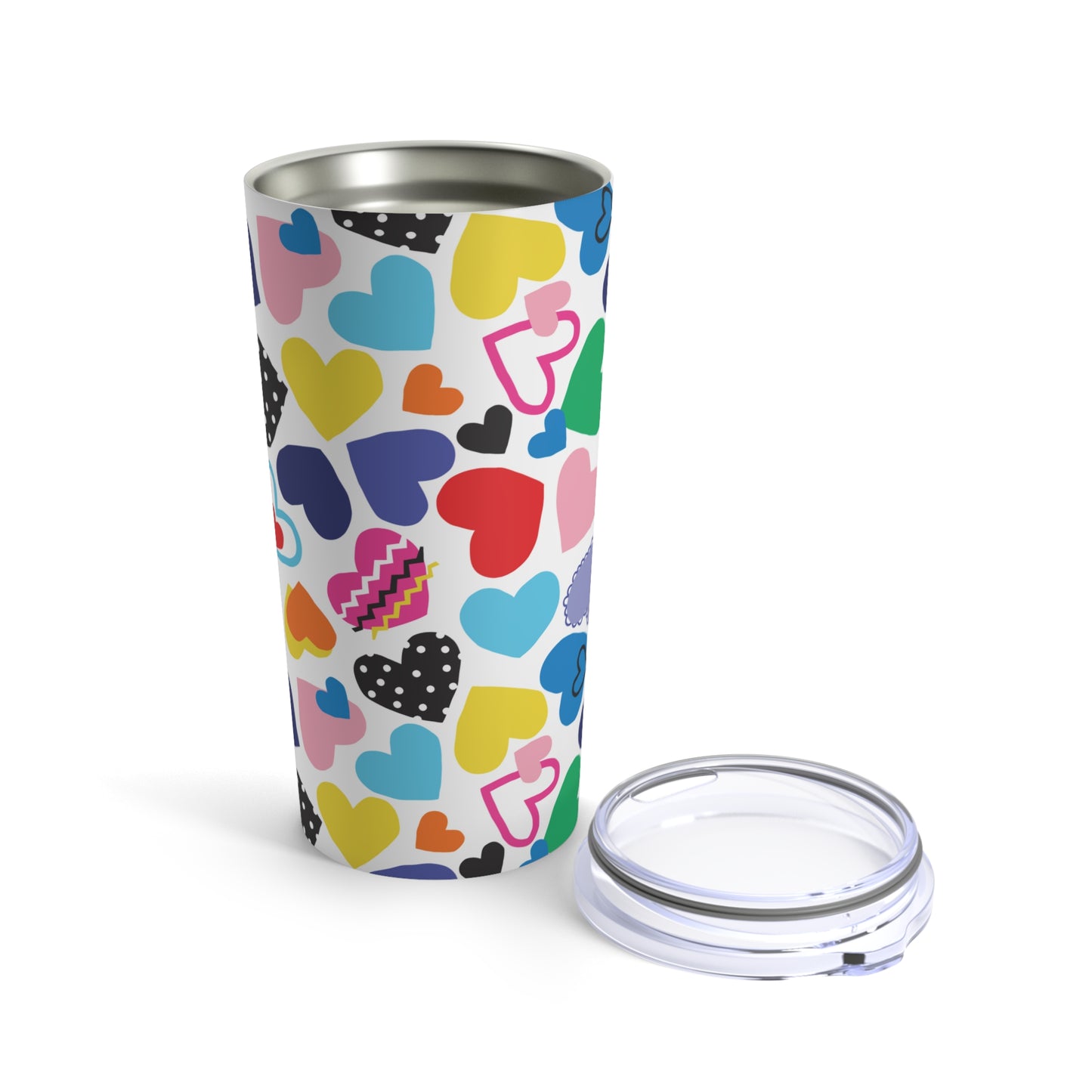 Heart Collage Tumbler