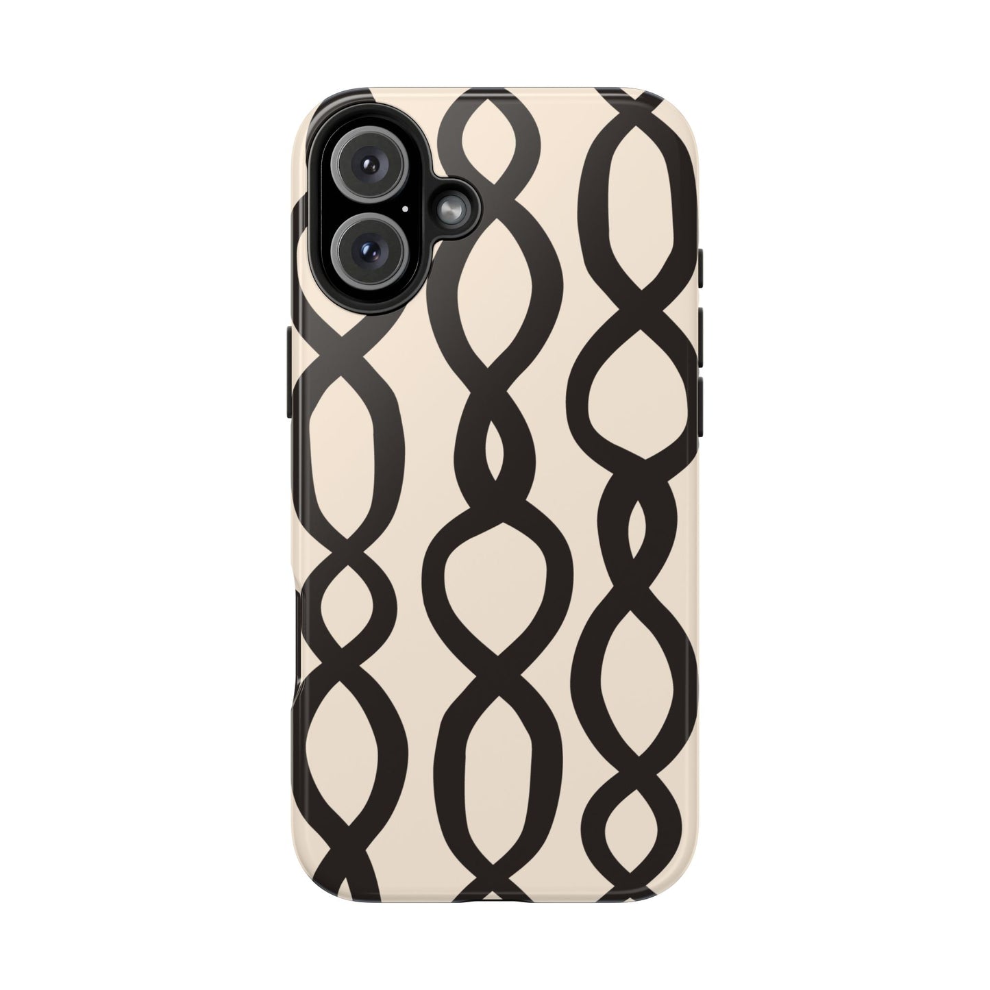 Tough Phone Case • Gypsy (Black/Ivory)
