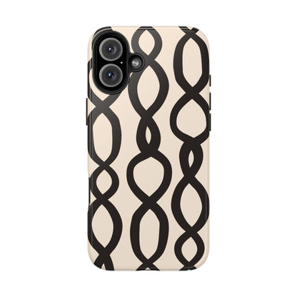 Tough Phone Case • Gypsy (Black/Ivory)