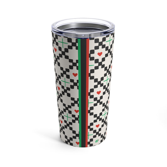 Campy Checkers Tumbler