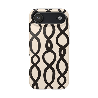 Tough Phone Case • Gypsy (Black/Ivory)