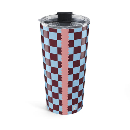 Checkers in Sky Tumbler