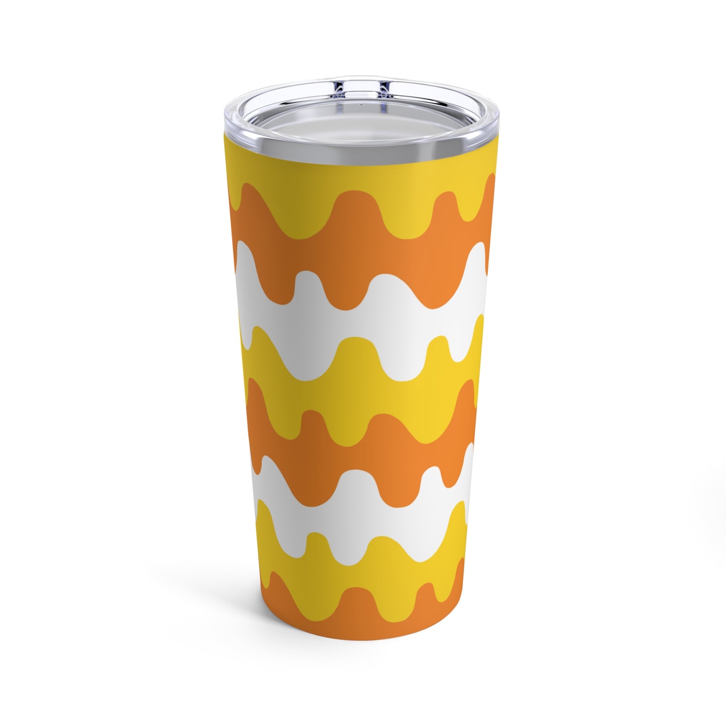 Candy Corn Wave Tumbler