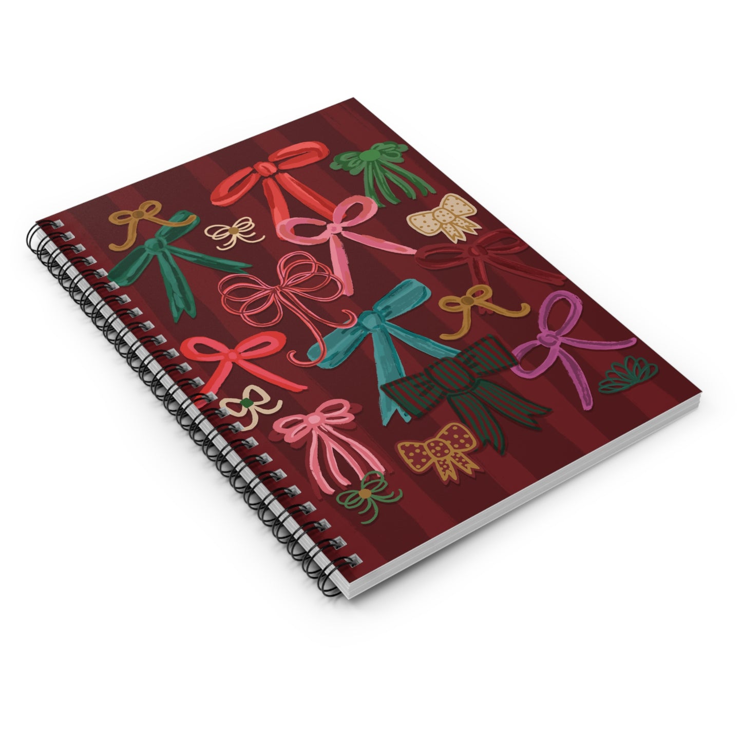 Bows on Berry • Spiral Notebook