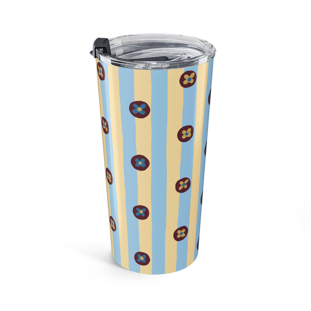 Pajama Stripe Blue Tumbler