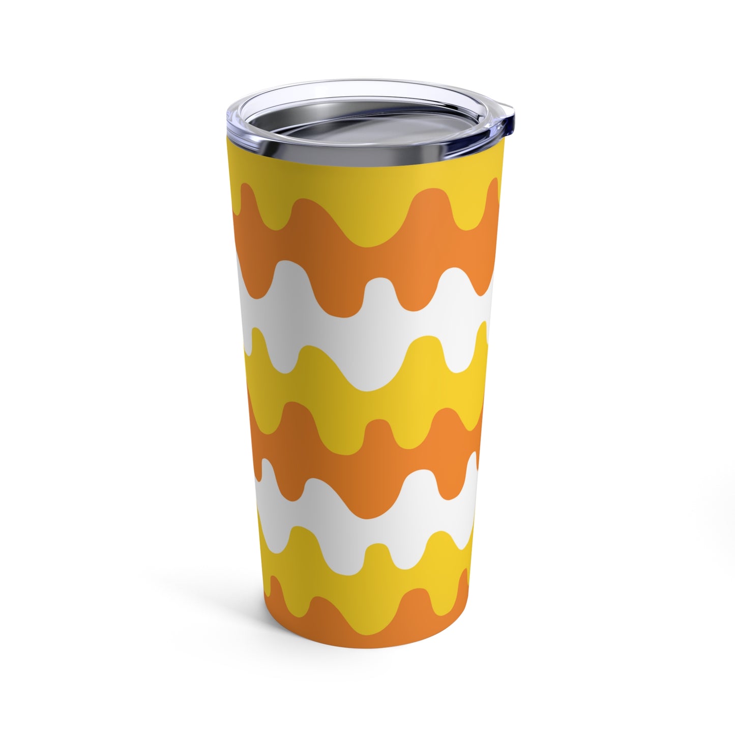 Candy Corn Wave Tumbler