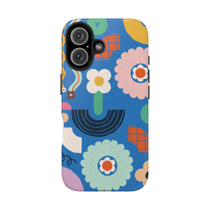 Tough Phone Case • Playground on Blue
