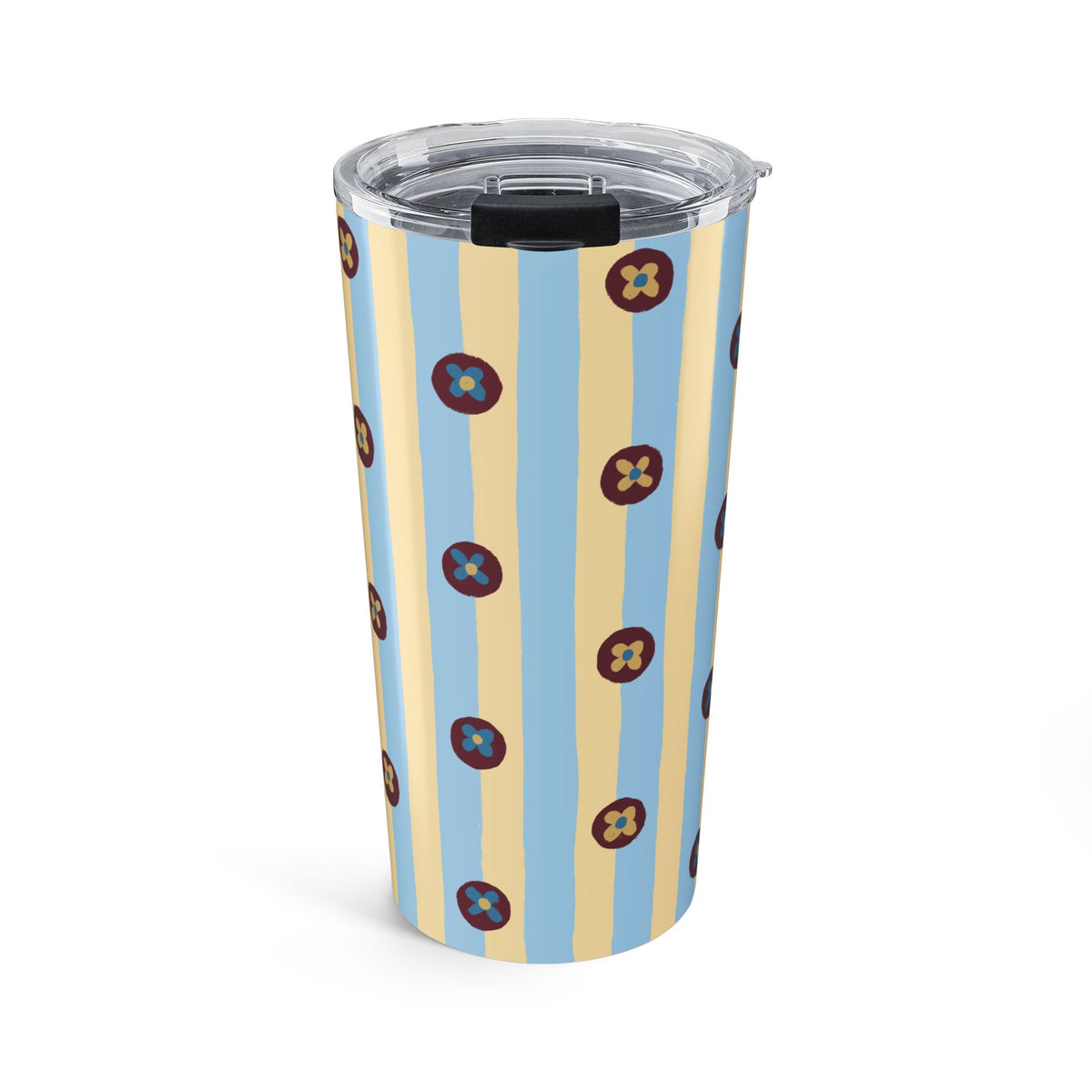 Pajama Stripe Blue Tumbler