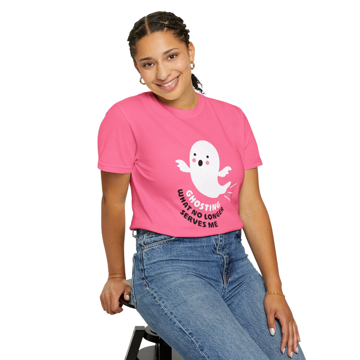 Ghosting What No Longer Serves Me - Halloween T-Shirt