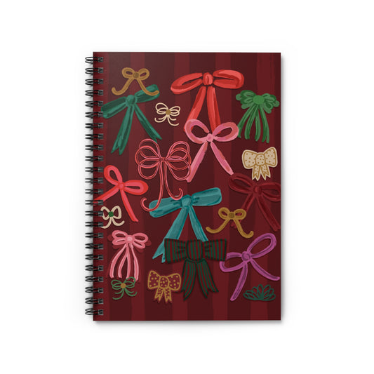 Bows on Berry • Spiral Notebook