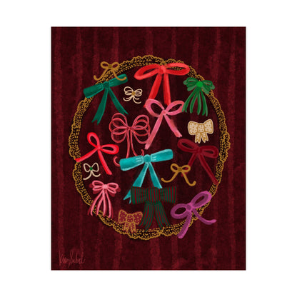 Art Print 8x10 • Bows on Berry