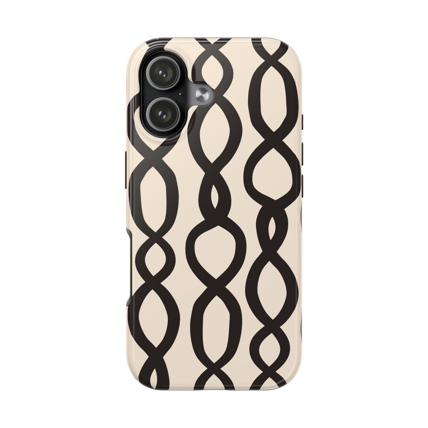 Tough Phone Case • Gypsy (Black/Ivory)