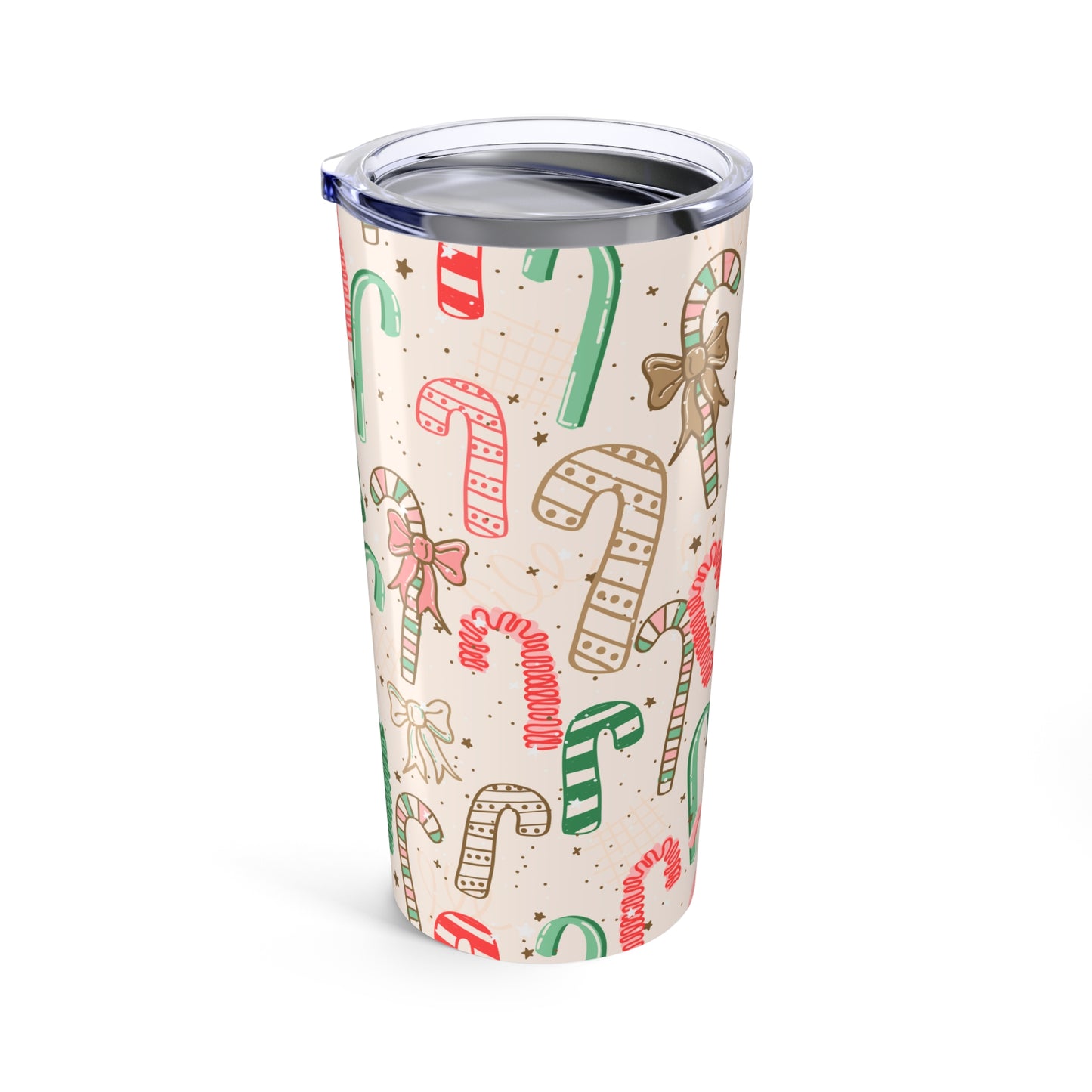 Cozy Candy Canes Tumbler