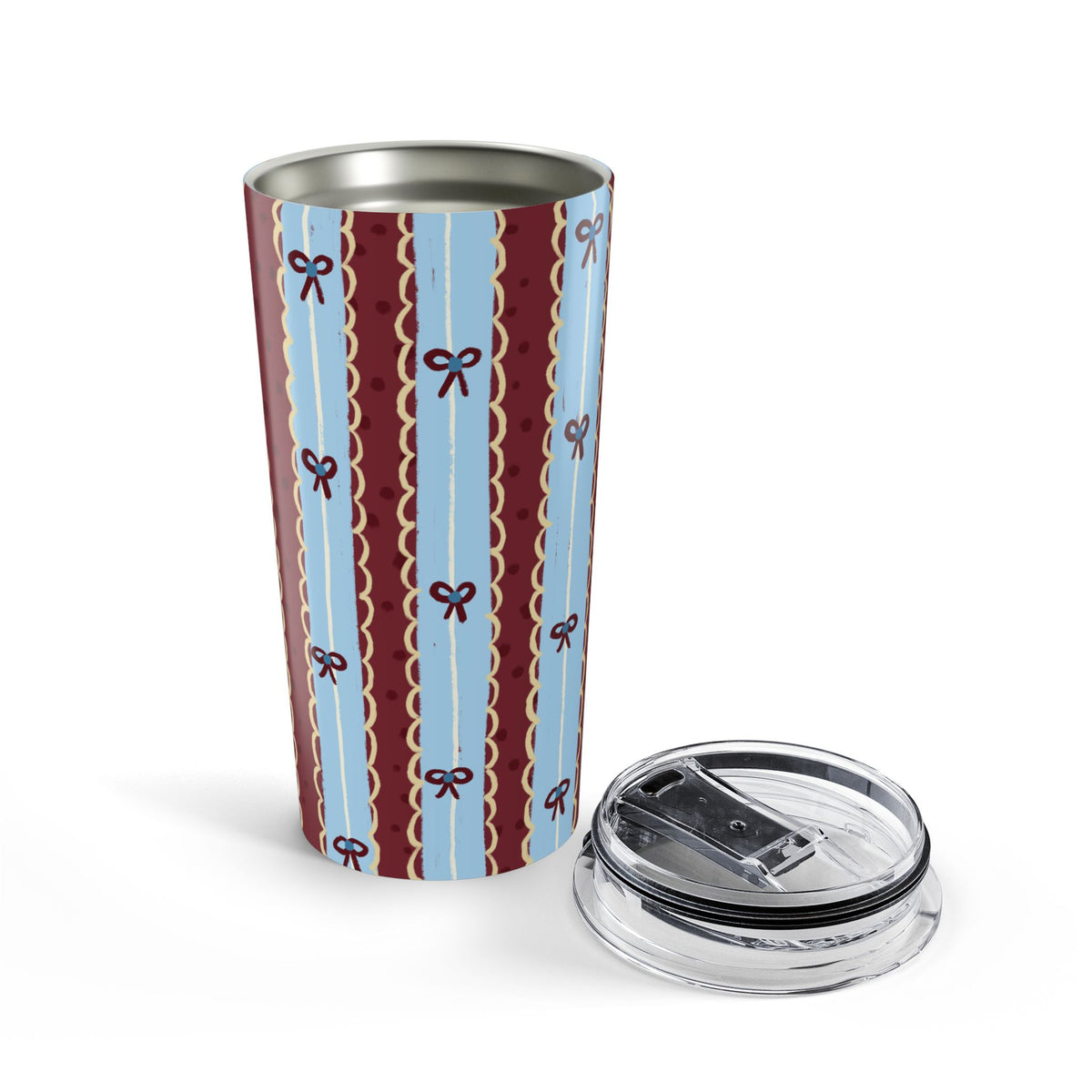 Coquette Stripe Tumbler