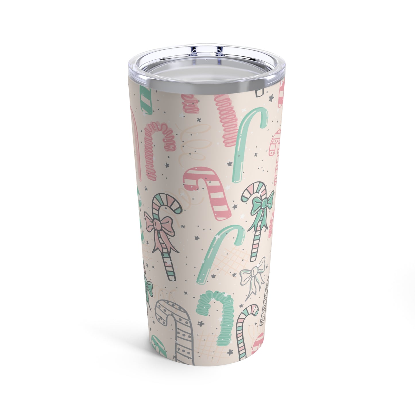 Candy Cane Pastel Tumbler