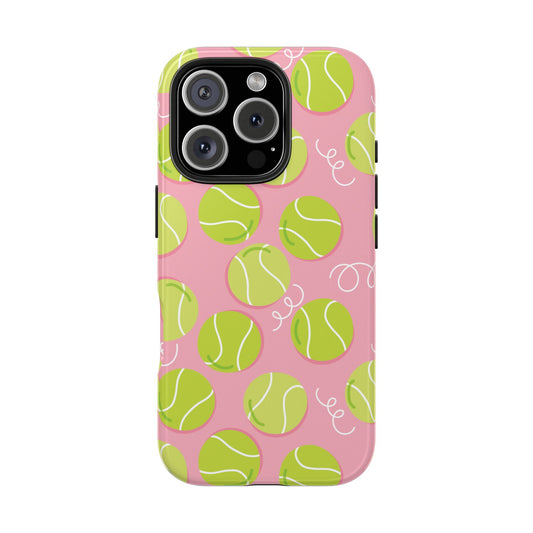 Tough Phone Case • Tennis in Pink