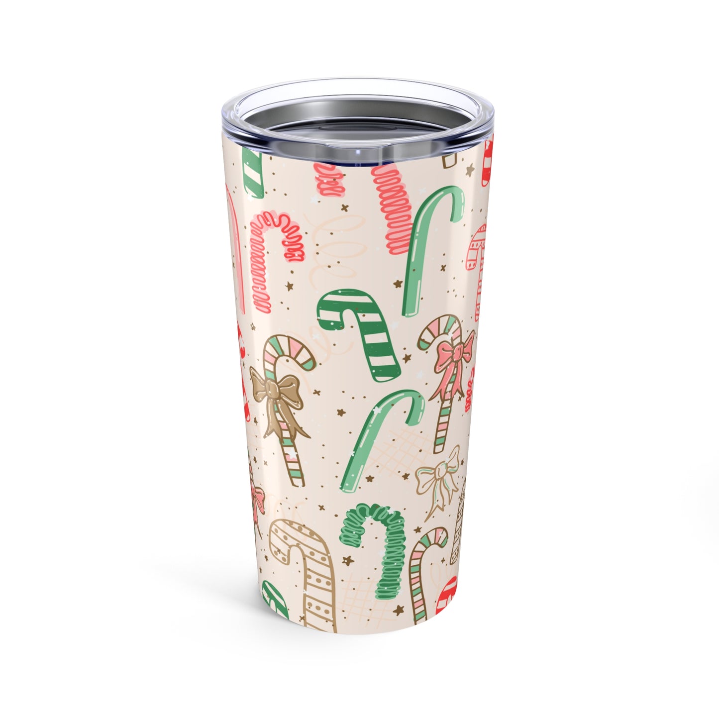 Cozy Candy Canes Tumbler